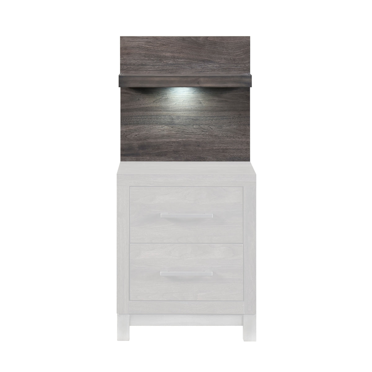Zephyr Wall Panel for Night Stand - Furniture 4 Less Outlet (Salinas,CA)