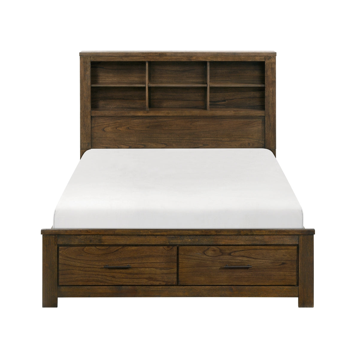 Sullivan Queen Platform Bed with Footboard - Furniture 4 Less Outlet (Salinas,CA)
