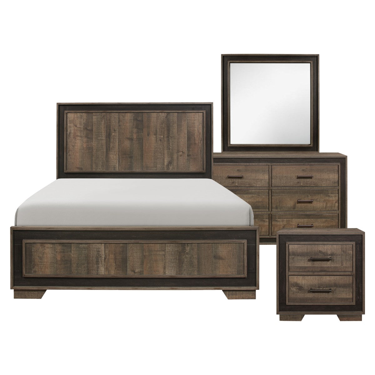 Ellendale 4 and 5 Piece Bed Set - Furniture 4 Less Outlet (Salinas,CA)