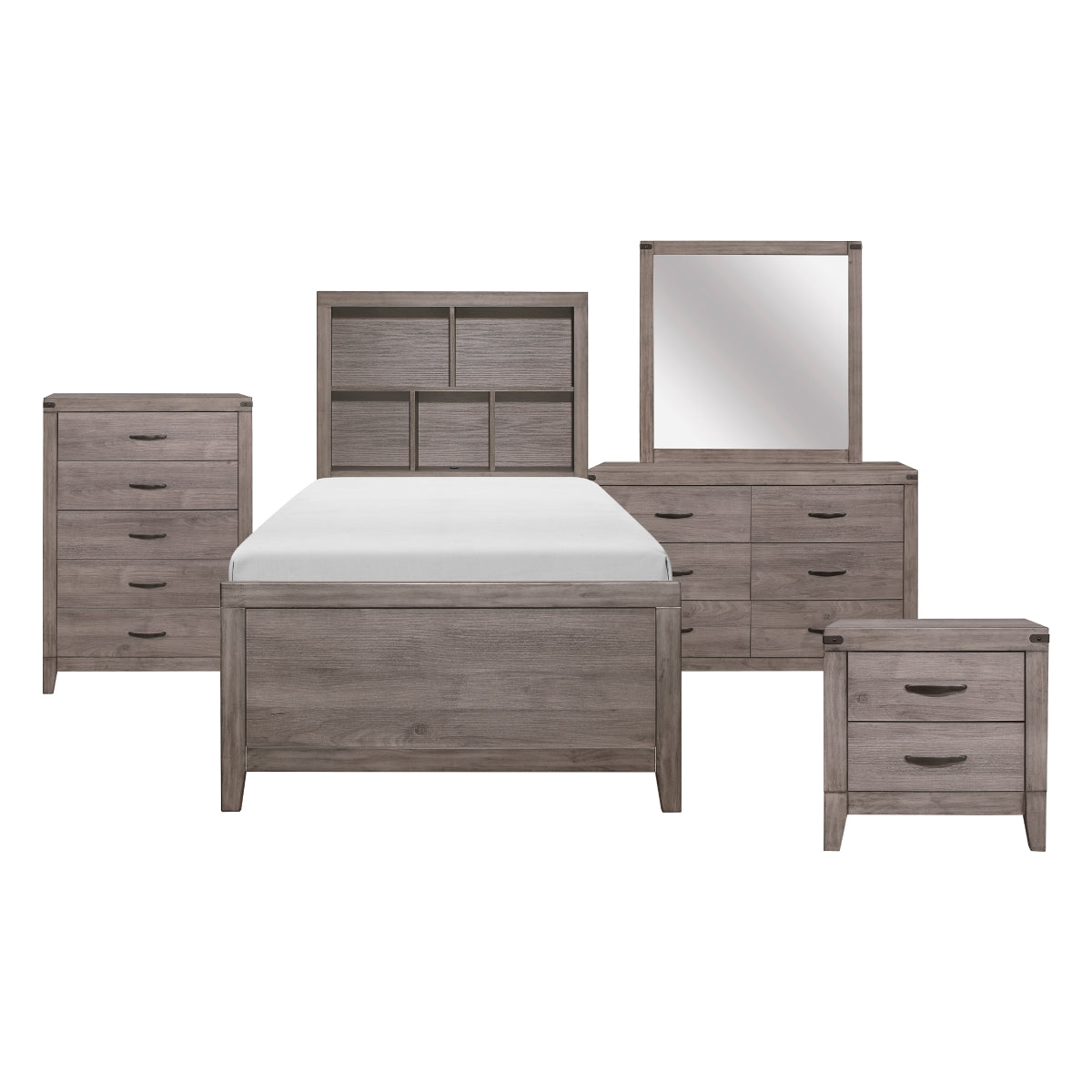 Woodrow Twin Bed Set - Furniture 4 Less Outlet (Salinas,CA)