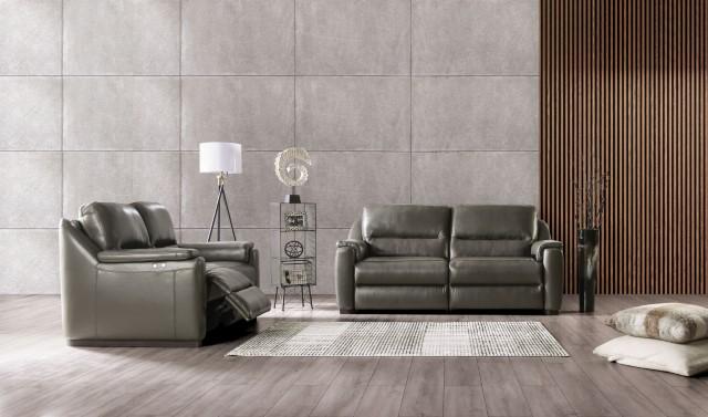 ALTAMURA Power Sofa, Gray & Beige - Furniture 4 Less Outlet (Salinas,CA)
