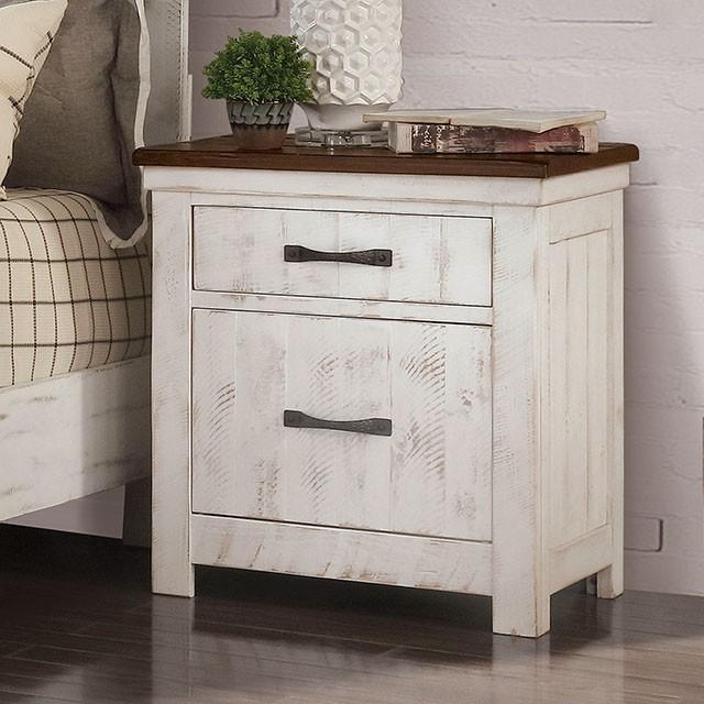 ALYSON Night Stand w/ USB Plug - Furniture 4 Less Outlet (Salinas,CA)