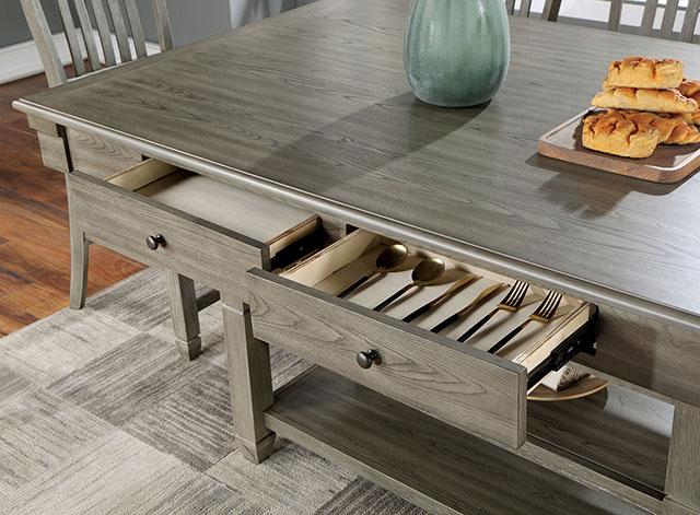 ANAYA Counter Ht. Table, Gray - Furniture 4 Less Outlet (Salinas,CA)