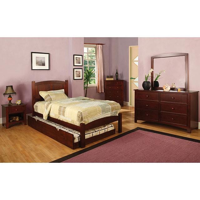 Cara Cherry Night Stand - Furniture 4 Less Outlet (Salinas,CA)
