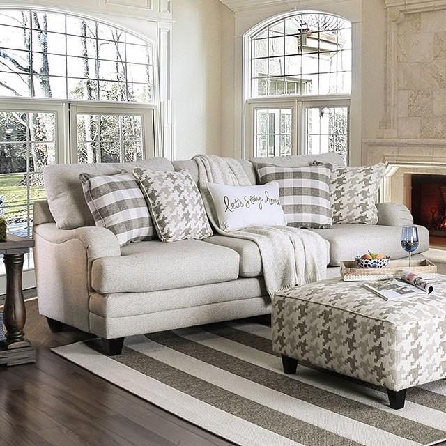 Christine Light Gray Sofa - Furniture 4 Less Outlet (Salinas,CA)