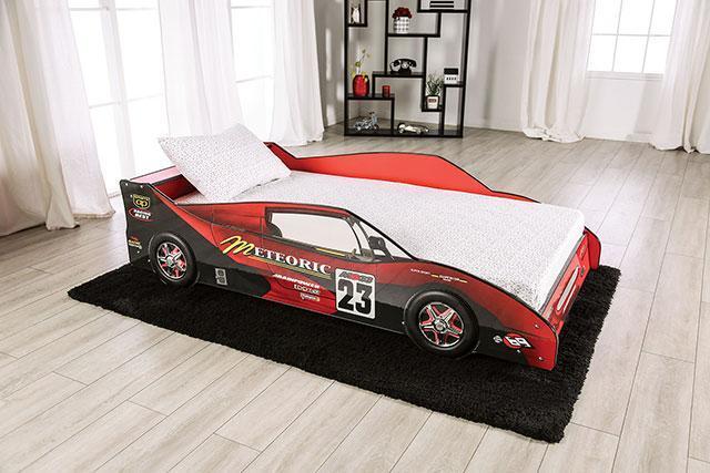 DUSTRACK Twin Bed, Red
