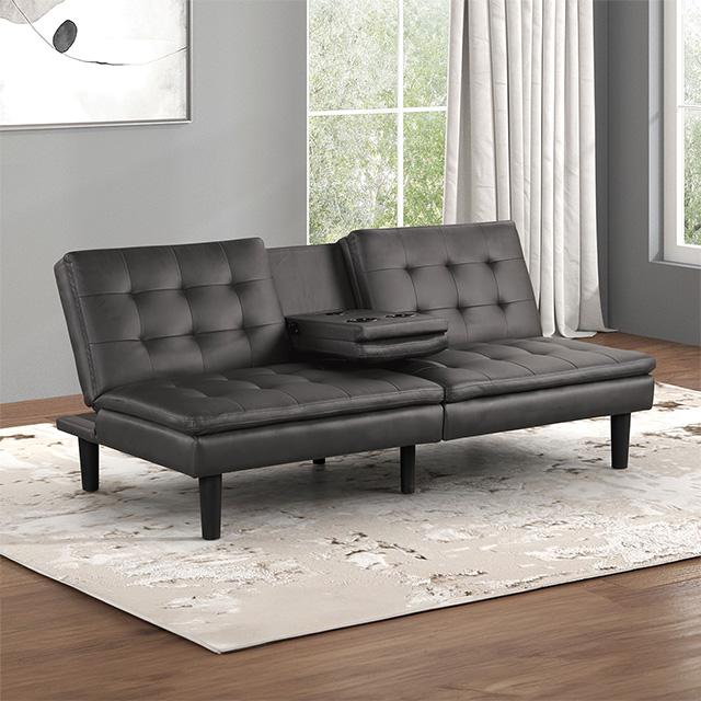 Eidsberg Futon Sofa Bed Orange, Grey, Brown, & Black - Furniture 4 Less Outlet (Salinas,CA)