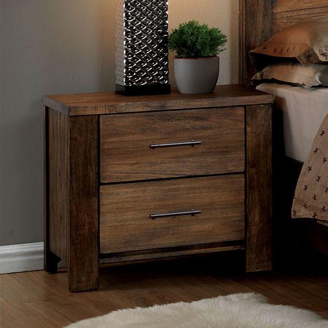 ELKTON Oak Night Stand - Furniture 4 Less Outlet (Salinas,CA)
