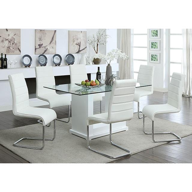 Eva 7 Pc Dining Table Set - Furniture 4 Less Outlet (Salinas,CA)