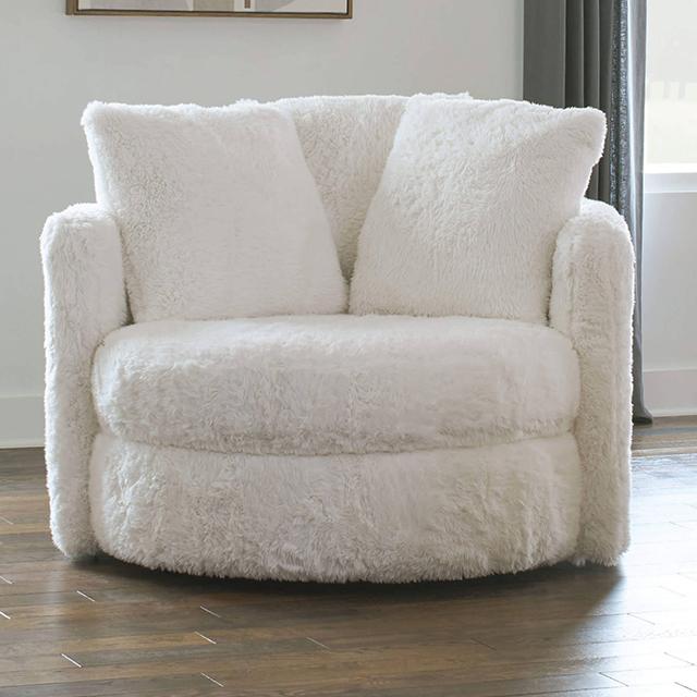 COCHRANE Chair, White - Furniture 4 Less Outlet (Salinas,CA)