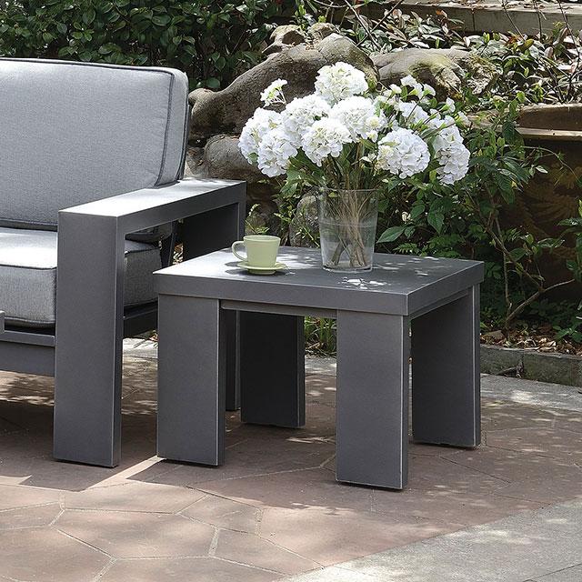 Codington Gray End Table - Furniture 4 Less Outlet (Salinas,CA)