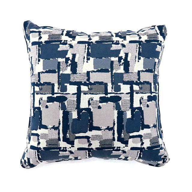 Concrit Blue 18" X 18" Pillow, Blue (2/CTN) - Furniture 4 Less Outlet (Salinas,CA)