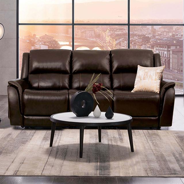 GORGIUS Power Sofa, Espresso - Furniture 4 Less Outlet (Salinas,CA)