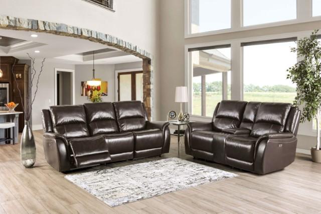 GORGIUS Power Sofa, Espresso - Furniture 4 Less Outlet (Salinas,CA)
