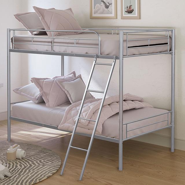 Hector Twin/Twin Metal Bunkbed - Furniture 4 Less Outlet (Salinas,CA)