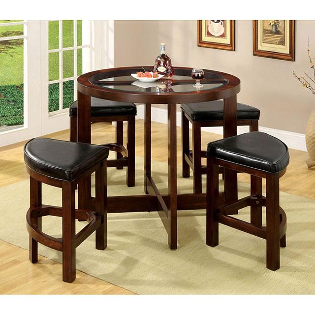 Crystal Cove 5 Pc. Counter Ht. Table Set - Furniture 4 Less Outlet (Salinas,CA)