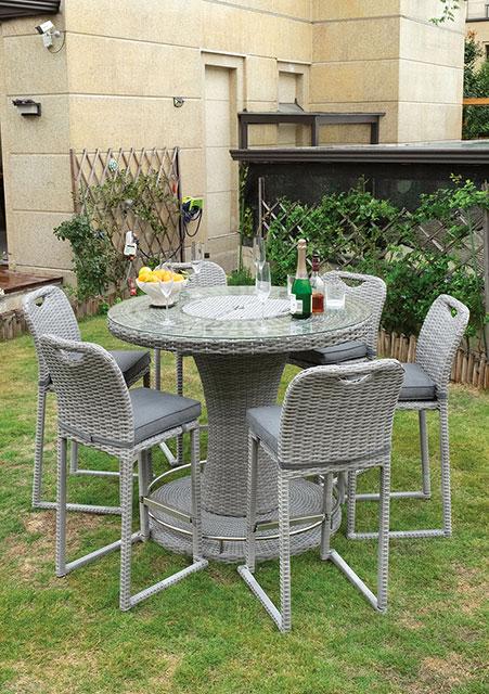 Cyprus Round Bar Table - Furniture 4 Less Outlet (Salinas,CA)