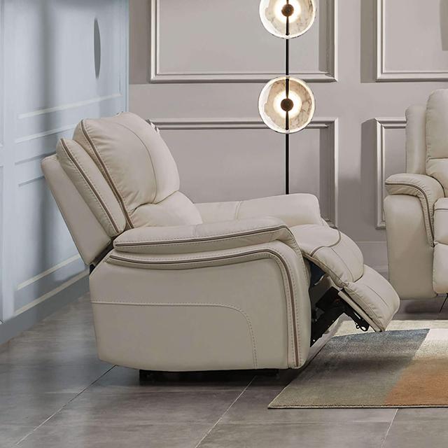 HENRICUS Glider Recliner, Beige - Furniture 4 Less Outlet (Salinas,CA)