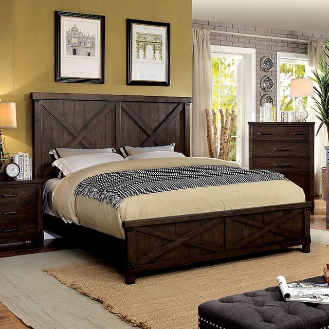 Bianca Bed Brown & Gray - Furniture 4 Less Outlet (Salinas,CA)
