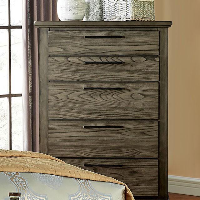 Berenice Chest Gray, White, & Espresso - Furniture 4 Less Outlet (Salinas,CA)