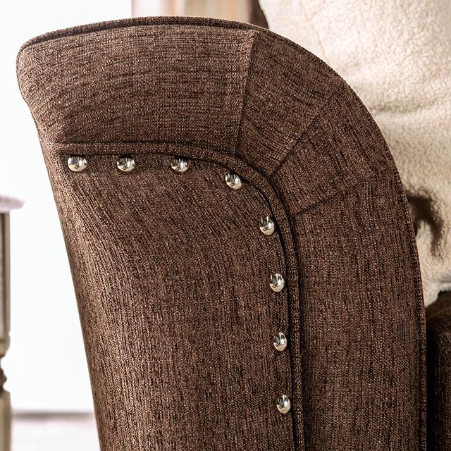 BELSIZE Sofa, Chocolate/Tan - Furniture 4 Less Outlet (Salinas,CA)