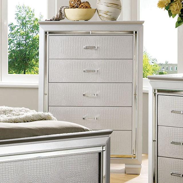 BELLANOVA Silver Chest - Furniture 4 Less Outlet (Salinas,CA)