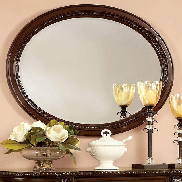 Bellagio Brown Cherry Mirror - Furniture 4 Less Outlet (Salinas,CA)
