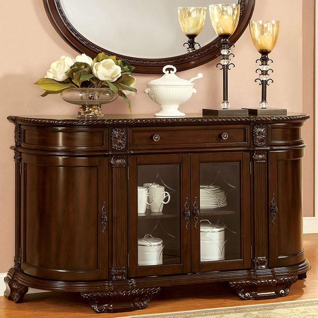 Bellagio Brown Cherry Mirror - Furniture 4 Less Outlet (Salinas,CA)