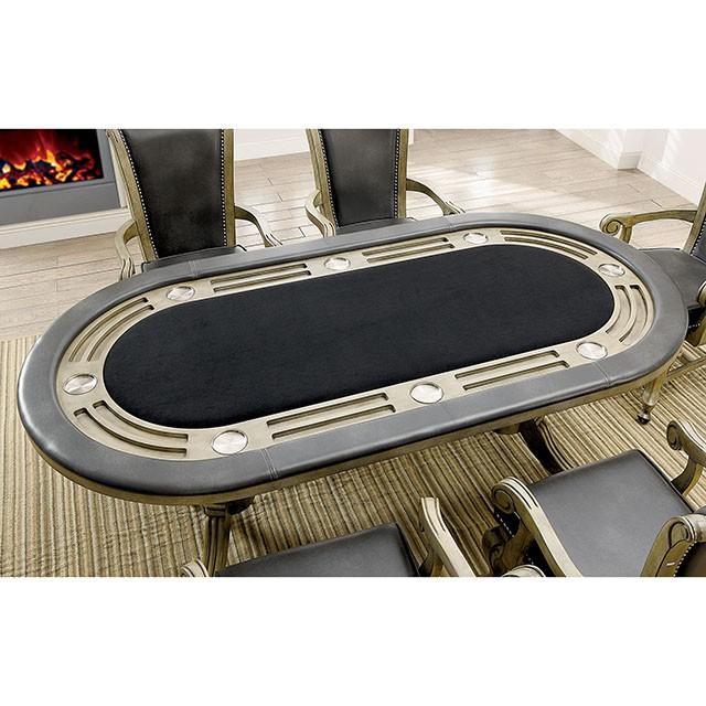 MELINA Gray Game Table - Furniture 4 Less Outlet (Salinas,CA)