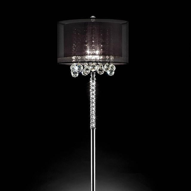 Ivy Chrome Floor Lamp - Furniture 4 Less Outlet (Salinas,CA)