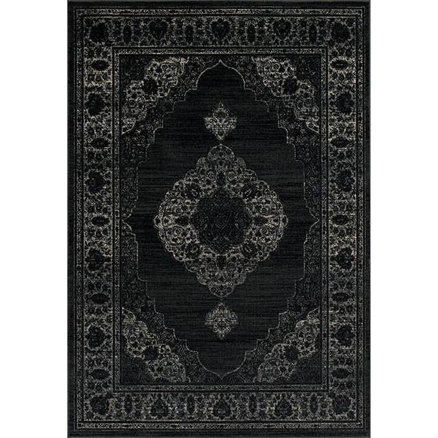 Kozlu Dark Gray 5' X 7' Area Rug - Furniture 4 Less Outlet (Salinas,CA)