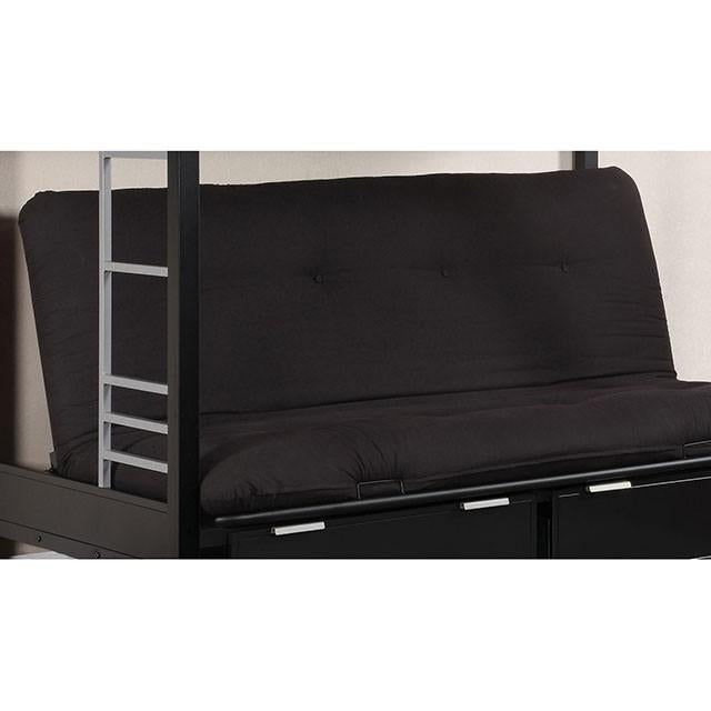 KNOX Black 6" Black Futon Mattress - Furniture 4 Less Outlet (Salinas,CA)