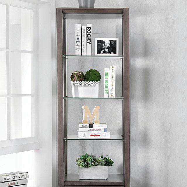 Tienen Gray Pier Cabinet - Furniture 4 Less Outlet (Salinas,CA)