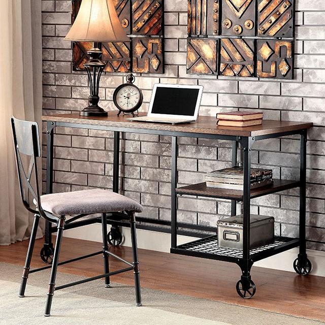 CORI Antique Black Desk - Furniture 4 Less Outlet (Salinas,CA)