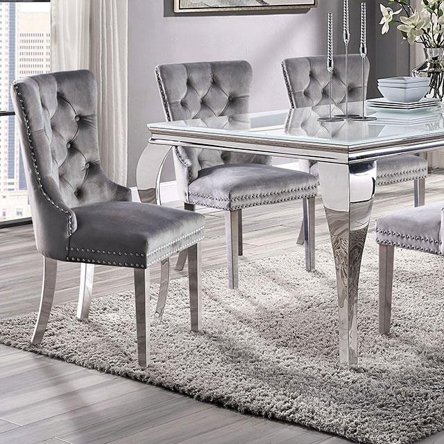 NEUVEVILLE Dining Table, White - Furniture 4 Less Outlet (Salinas,CA)