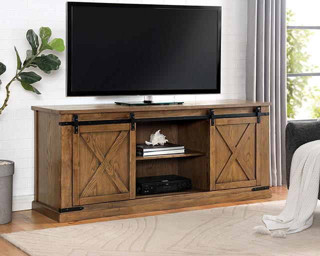 BORREGO TV Stand, Dark Oak - Furniture 4 Less Outlet (Salinas,CA)