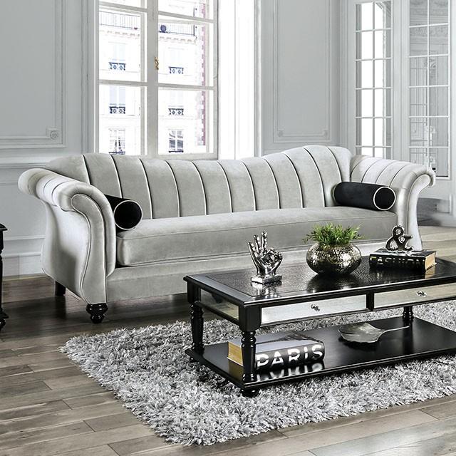 Marvin Pewter Sofa - Furniture 4 Less Outlet (Salinas,CA)