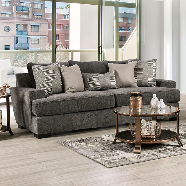 HOLBORN Sofa, Gray - Furniture 4 Less Outlet (Salinas,CA)