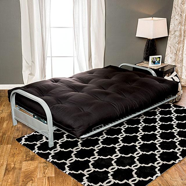 KNOX Black 8" Black Futon Mattress - Furniture 4 Less Outlet (Salinas,CA)