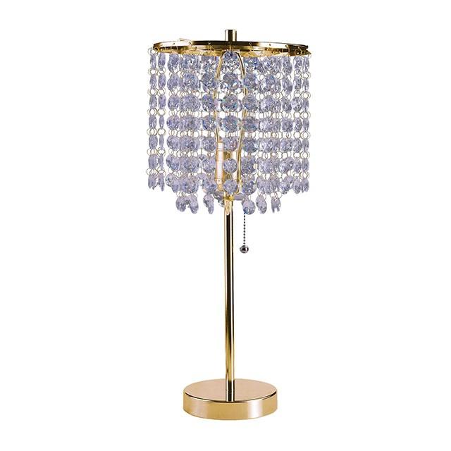 Ira Gold Table Lamp - Furniture 4 Less Outlet (Salinas,CA)
