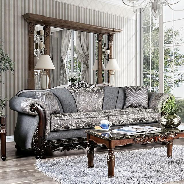 Newdale Gray Sofa - Furniture 4 Less Outlet (Salinas,CA)