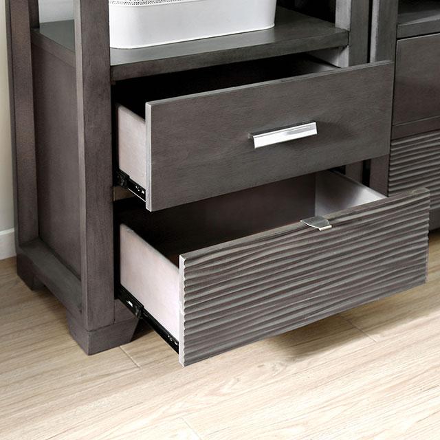 Tienen Gray Pier Cabinet - Furniture 4 Less Outlet (Salinas,CA)