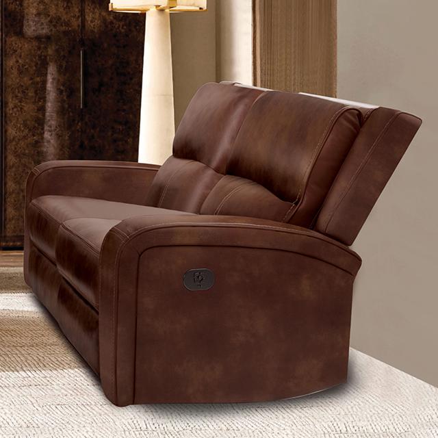 SOTERIOS Power Loveseat, Medium Brown - Furniture 4 Less Outlet (Salinas,CA)