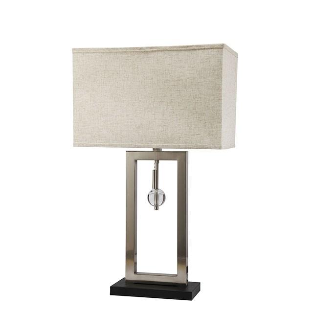 Terri Silver 9.5"H Table Lamp - Furniture 4 Less Outlet (Salinas,CA)