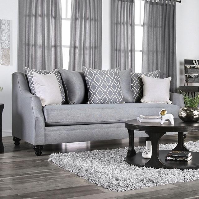 Nefyn Gray Sofa - Furniture 4 Less Outlet (Salinas,CA)