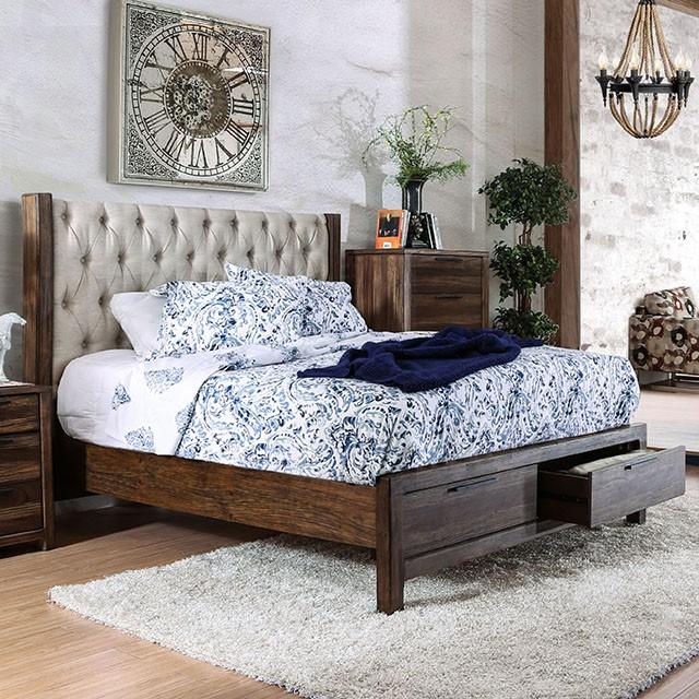 Hutchinson E.King & Cal.King Bed - Furniture 4 Less Outlet (Salinas,CA)