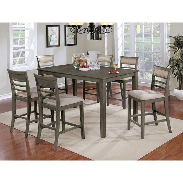 Fafnir 5 & 7 Piece Counter Ht Table Set - Furniture 4 Less Outlet (Salinas,CA)