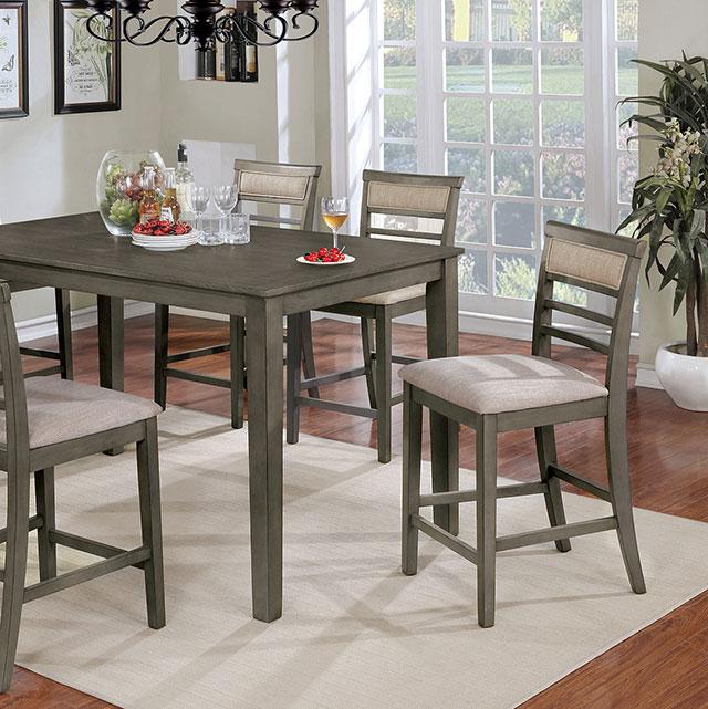 Fafnir 5 & 7 Piece Counter Ht Table Set - Furniture 4 Less Outlet (Salinas,CA)