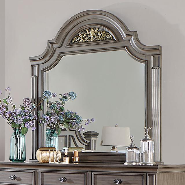 SYRACUSE Mirror, Gray - Furniture 4 Less Outlet (Salinas,CA)