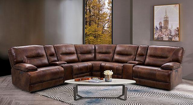 LOUELLA Power Sectional - Furniture 4 Less Outlet (Salinas,CA)